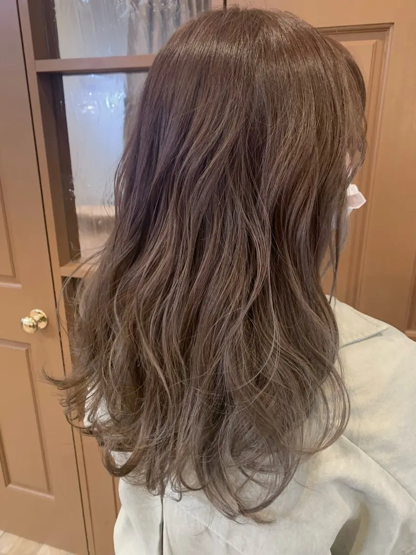ロング カラー ヘアカラー 髪質改善✨縮毛矯正 美髪担当・大西真奈のヘアスタイル