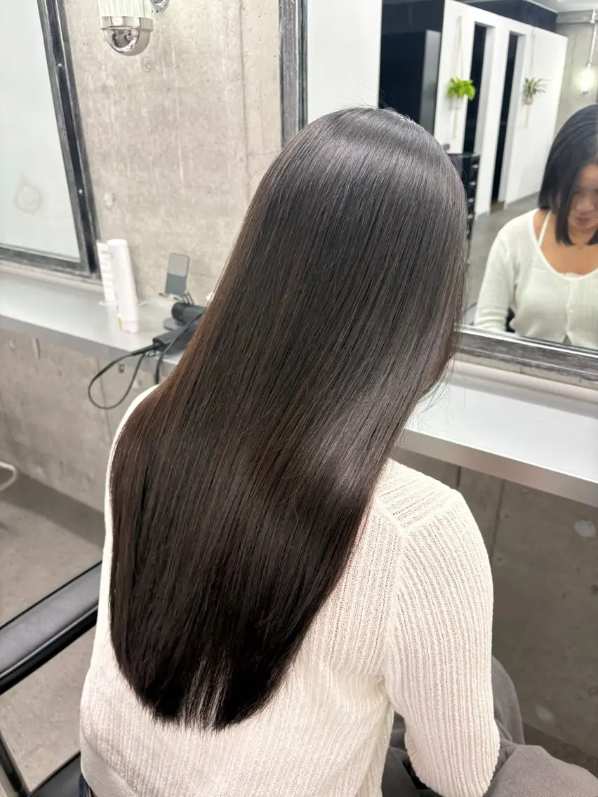ロング 縮毛矯正 HART ニイナ ／モデル募集中のヘアスタイル
