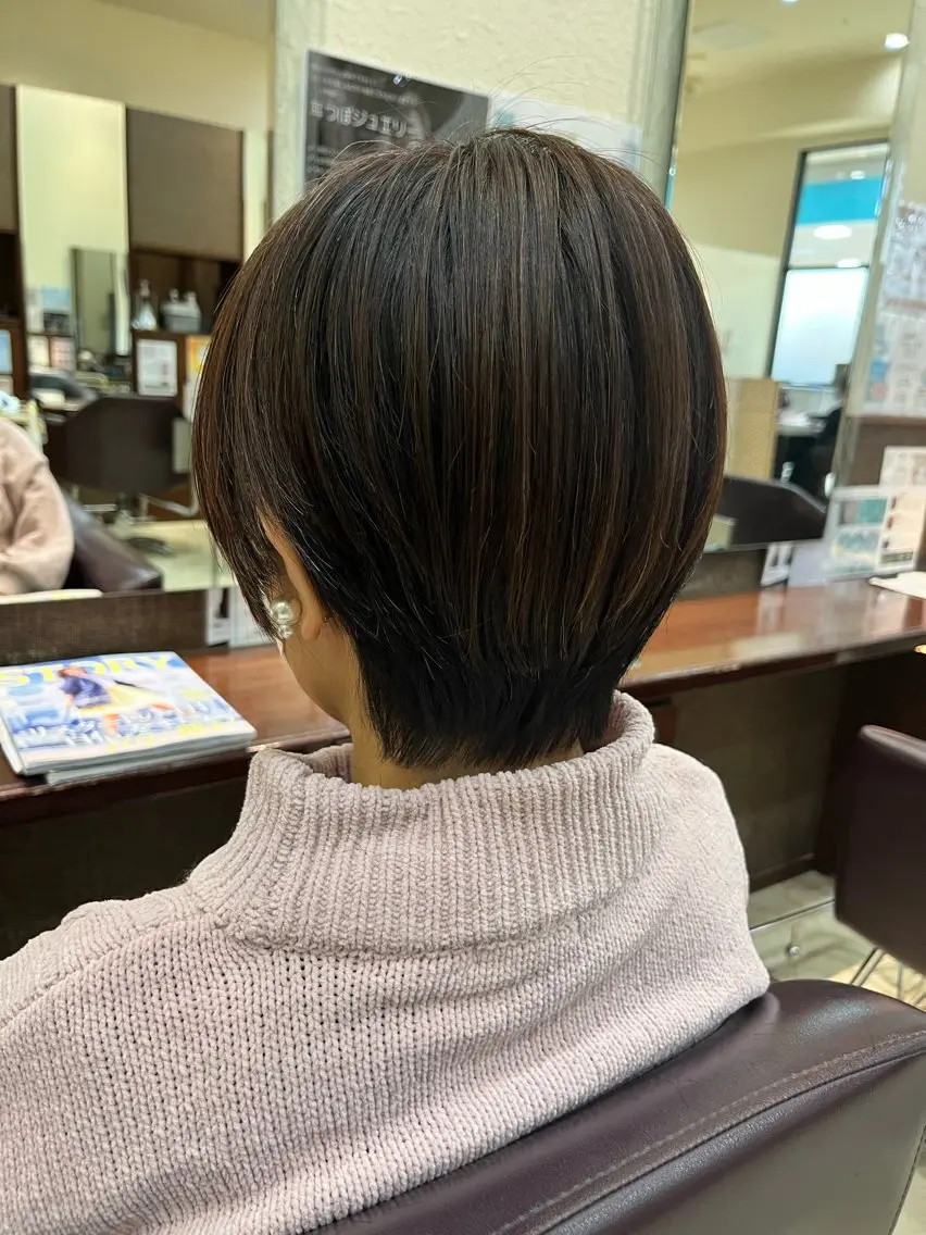 ショート BENI鈎取 kanakoのヘアスタイル