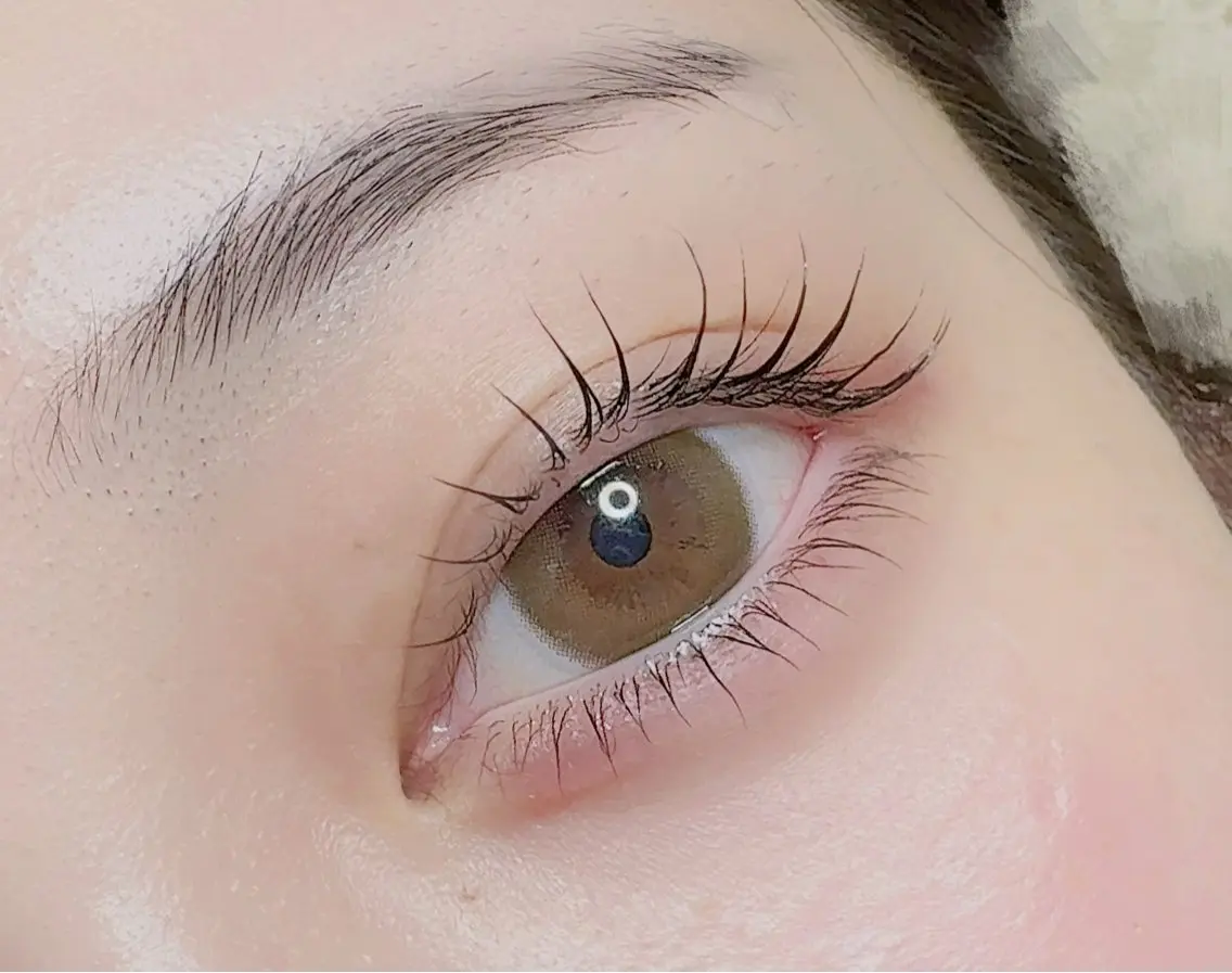 マツエク・マツパ ナチュラル 一重×まつ毛パーマ Z·Sunny Eyelashのマツエク・マツパデザイン