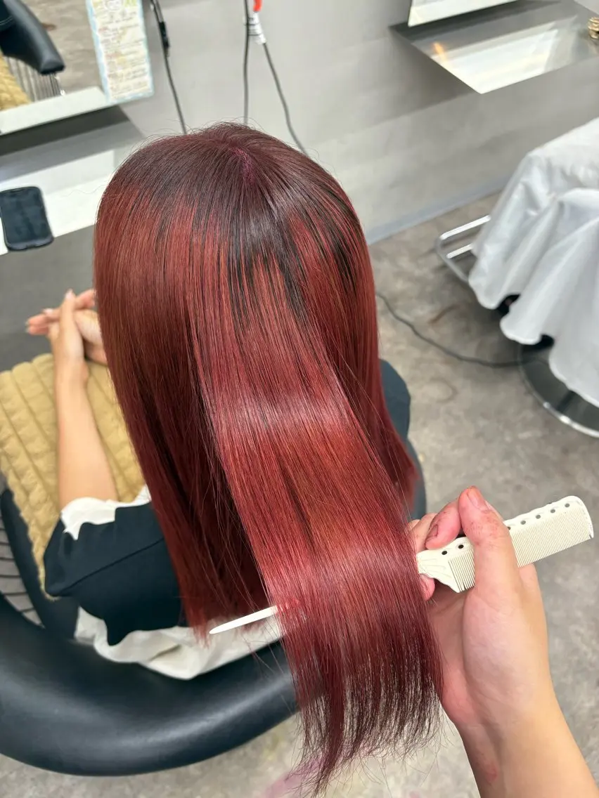 カラー カラーモデル💖 いちみや るいのヘアスタイル