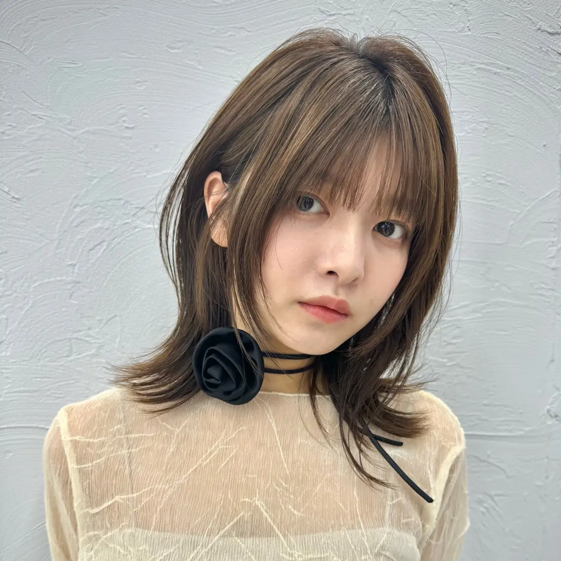 カラー ヘアカラー Azu🩰/アレンジ /透明感カラー🎀/のヘアスタイル