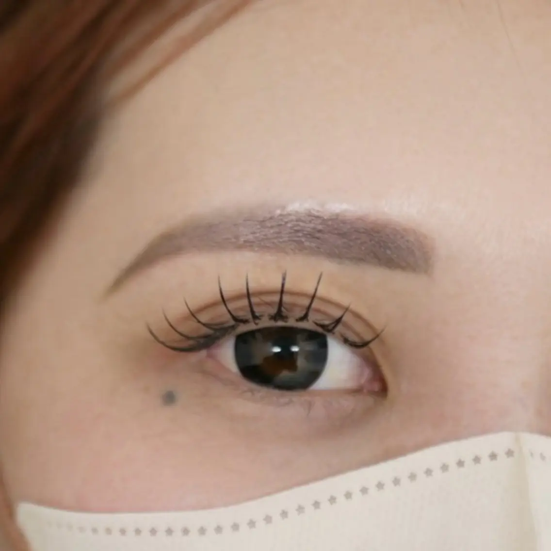 マツエク・マツパ 束感まつ毛 フラットラッシュ マツエク R eyelash / suzuのマツエク・マツパデザイン
