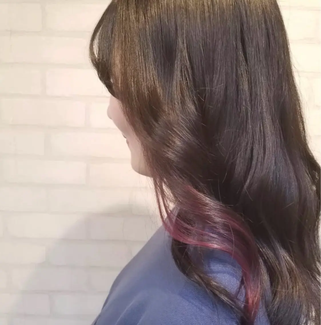 🎀ツヤ感×こなれ感✨️イヤリングカラー🎀の写真