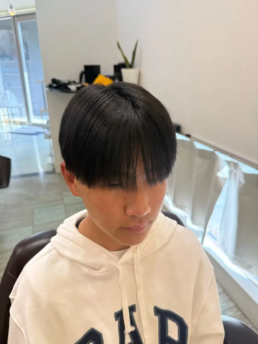 カラー メンズ 永井 天斗のヘアスタイル