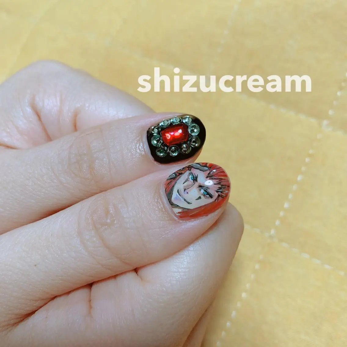ネイル shizucream 痛デコネイル専門のネイルデザイン