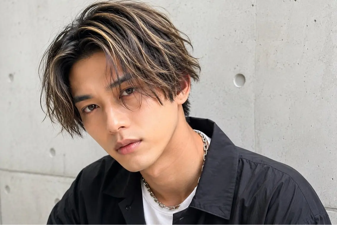 【メンズ限定超特別価格】カット➕ハイライトカラー¥7900の写真