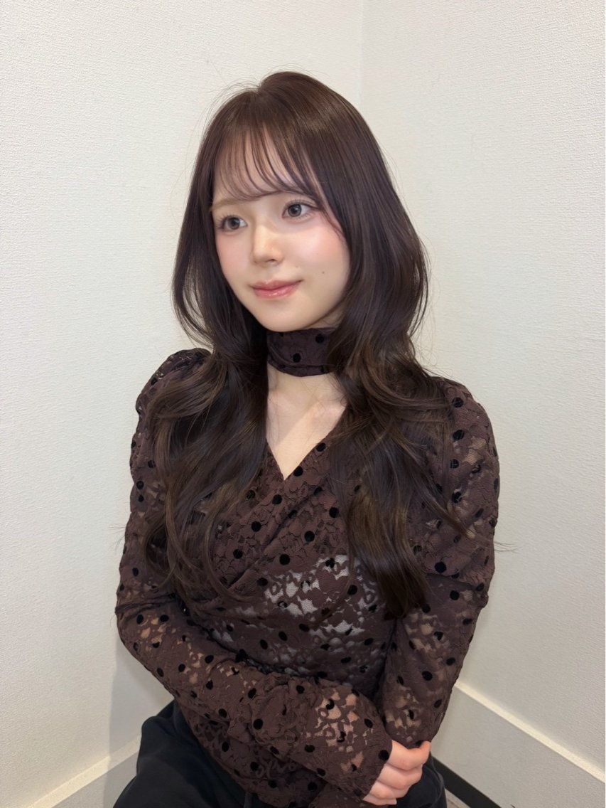 ロング ハイレイヤー レイヤーカット カット ヘアカラー トリートメント maki💖艶髪/ レイヤー/髪質改善のヘアスタイル