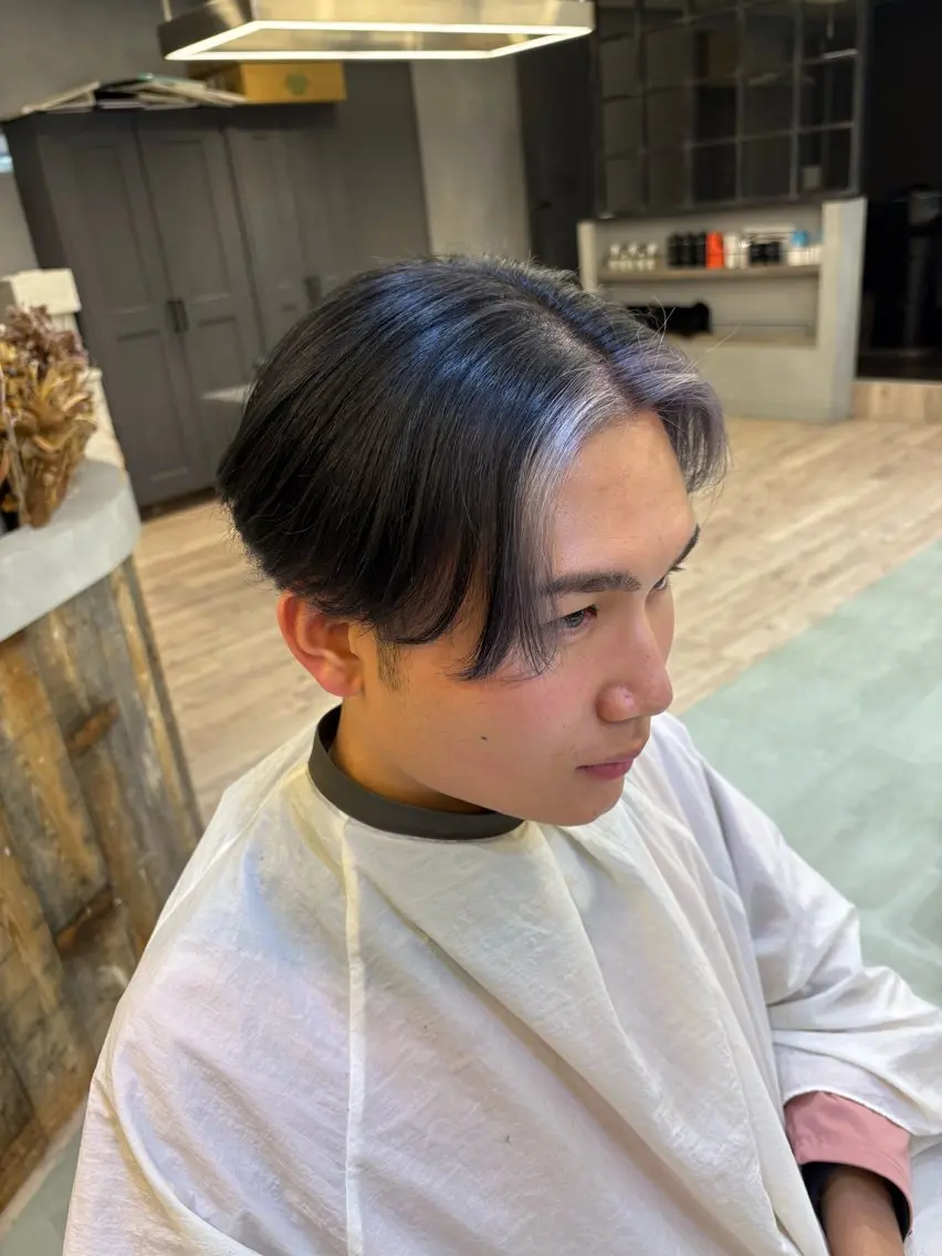 メンズ ヘアカラー トリートメント ケアブリーチ🌟 ♢WATARU♢のヘアスタイル