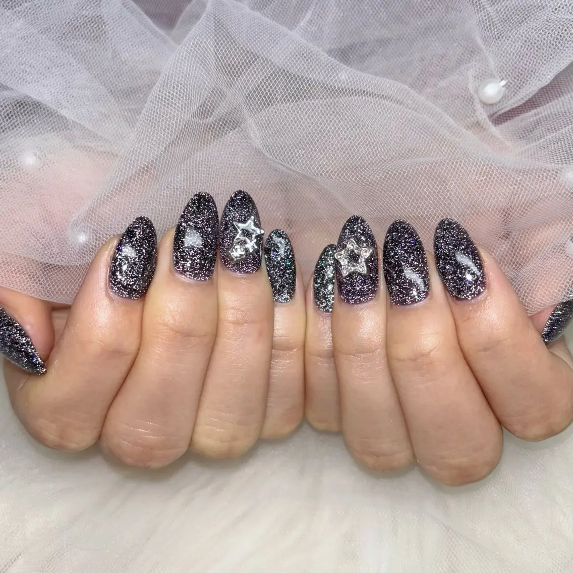 ネイル ハンドネイル Y🩵 Jasmineのネイルデザイン