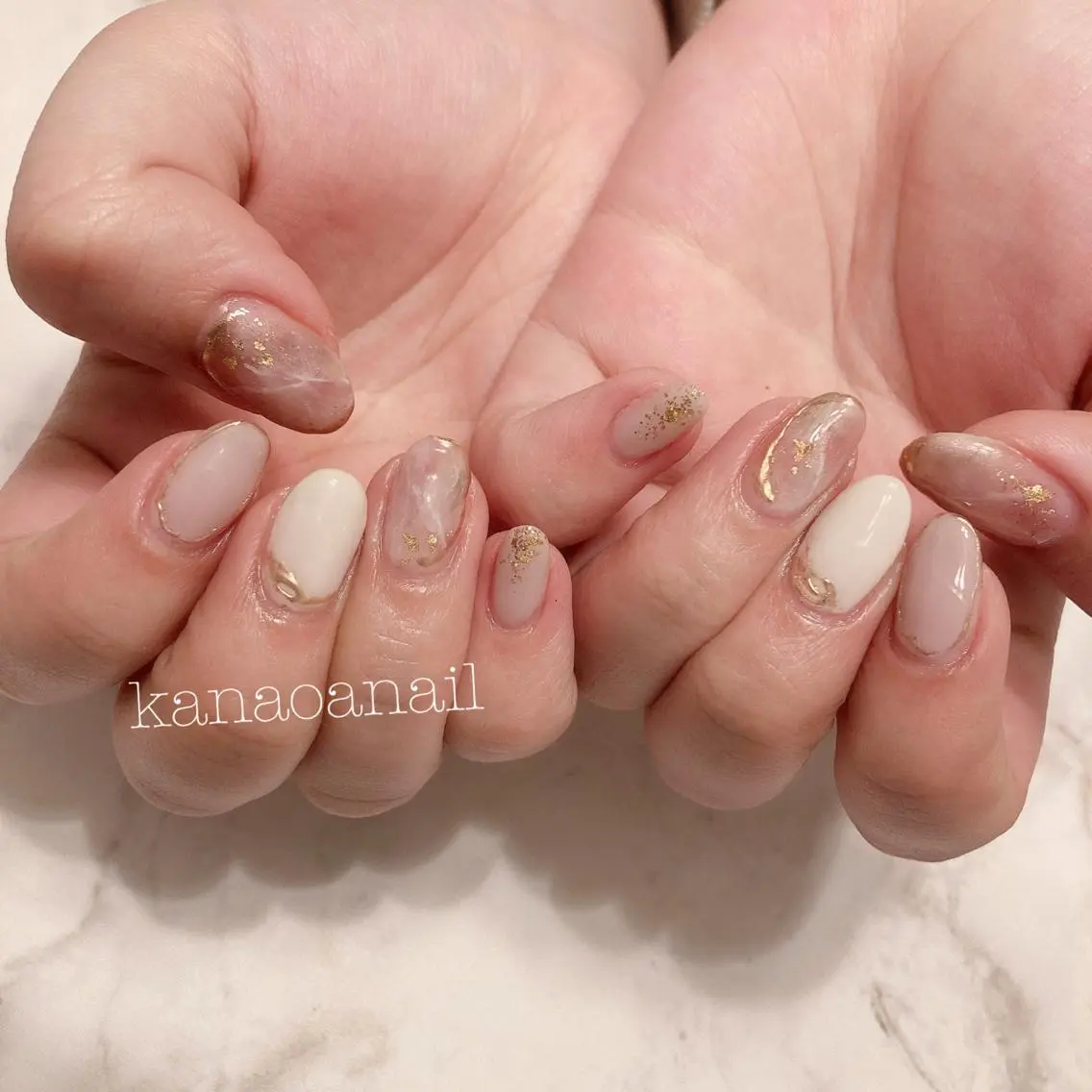 ネイル 地爪育成💅 kanaoanailのネイルデザイン