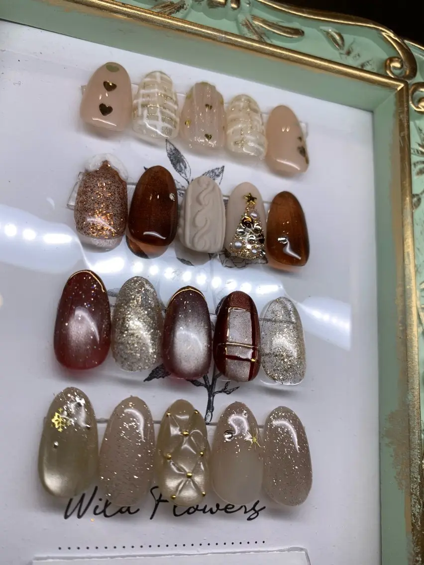 ネイル ツイードネイル ハンドネイル nailAVANCE akariのネイルデザイン