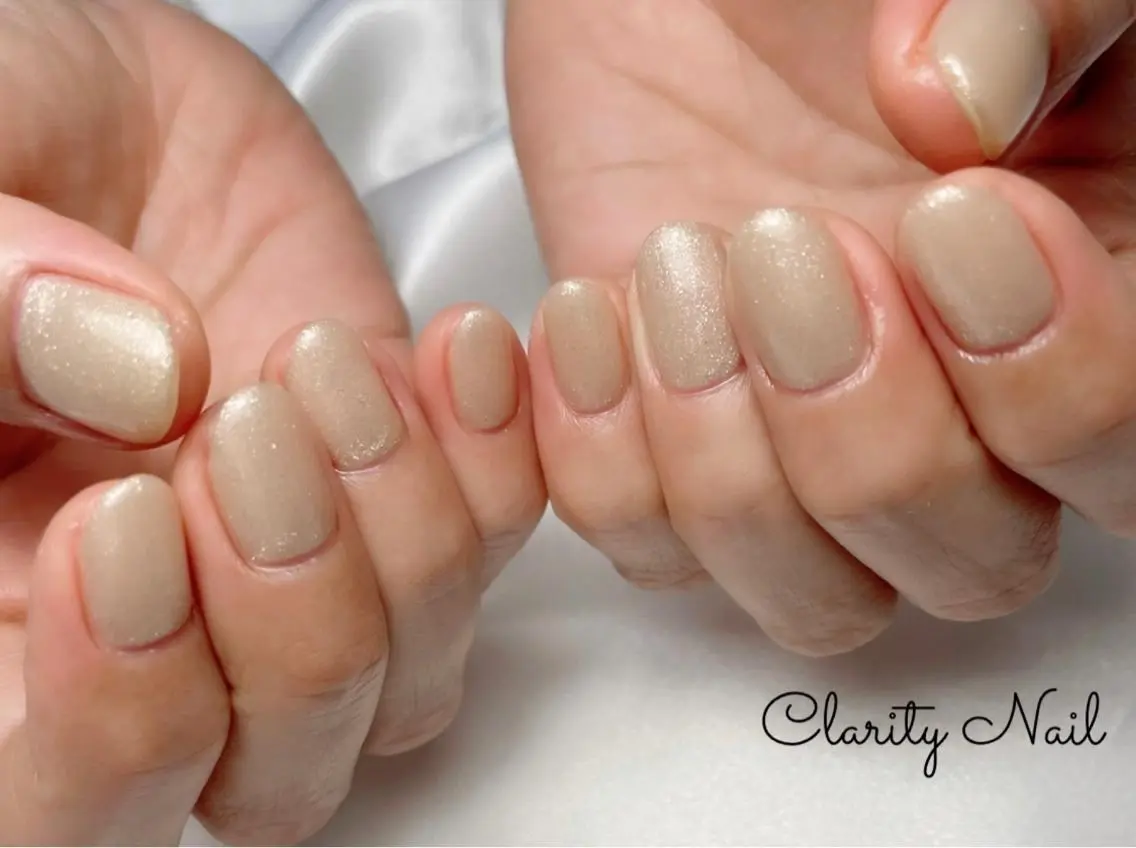 ネイル ワンカラーネイル ハンドネイル Clarity Nailのネイルデザイン