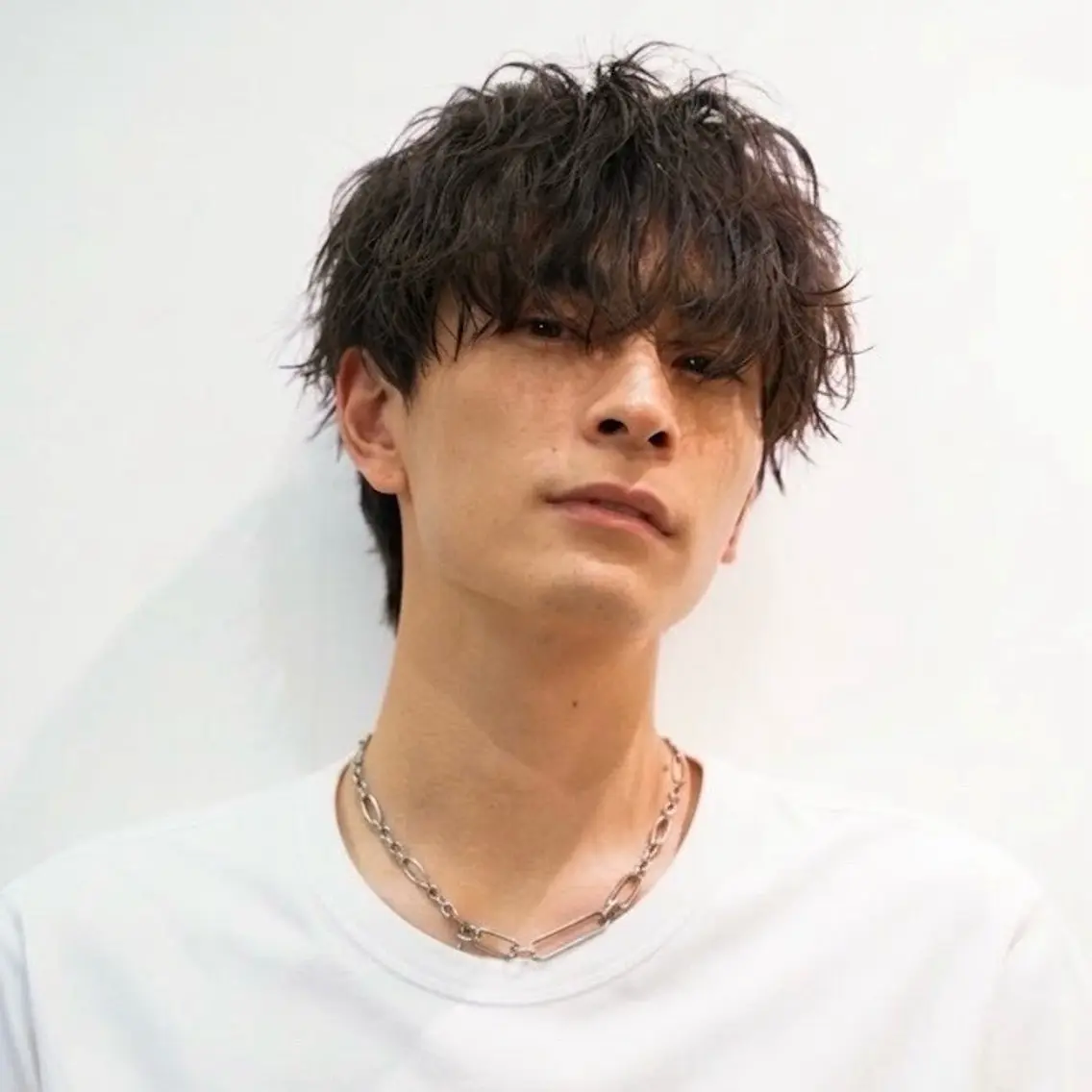 ショート カラー パーマ ヘアアレンジ メンズ キッズ マッシュ メンズパーマ スパイラルパーマ カット パーマ メンズカット/パーマ 山崎航平💈のヘアスタイル