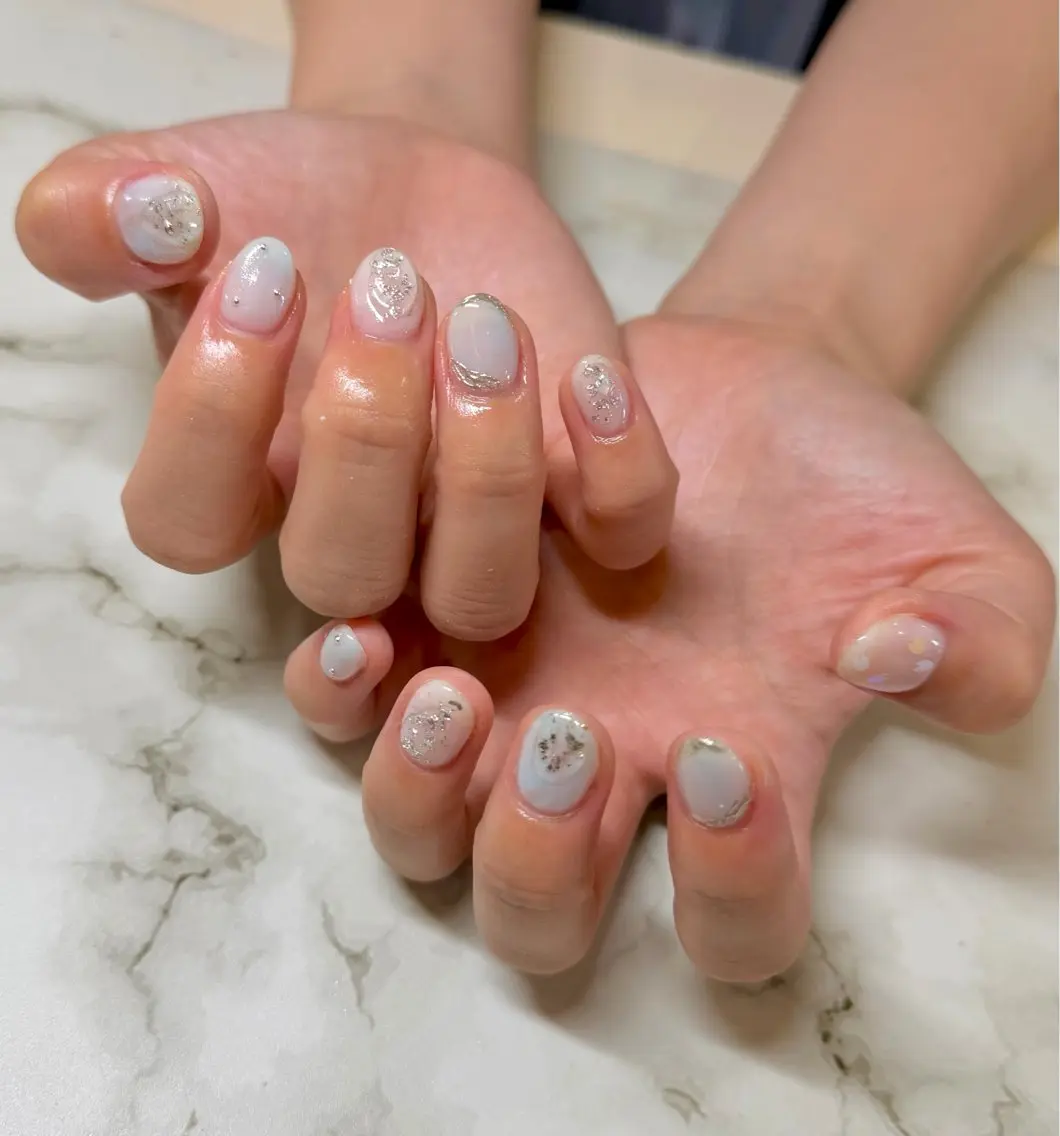 ネイル いちじゅう あおいのネイルデザイン
