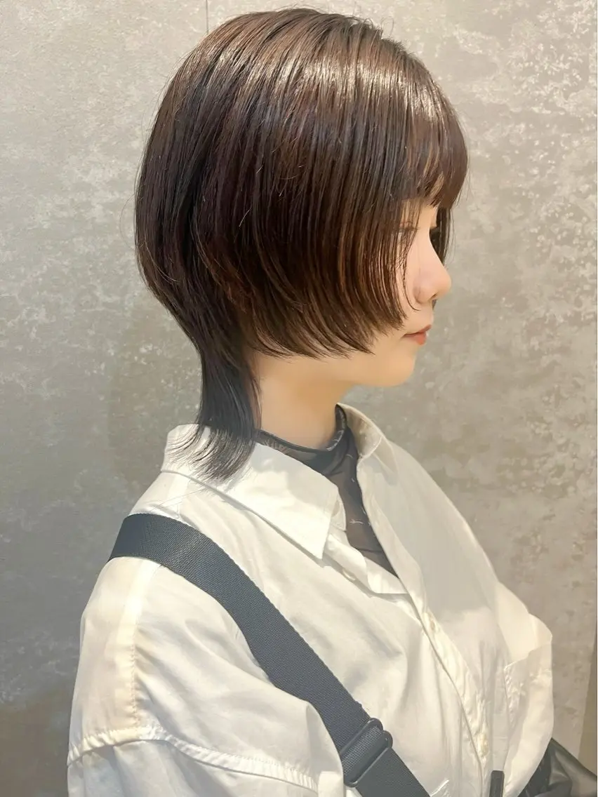ショート ショートヘア ウルフカット 渡邊 恭汰のヘアスタイル