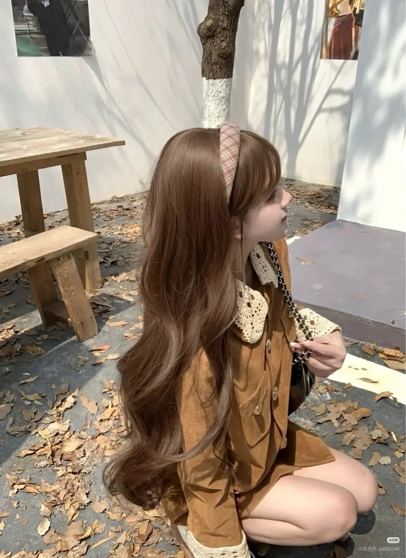 ロング カラー ヘアカラー トリートメント 💕мei 透明感カラー💕のヘアスタイル