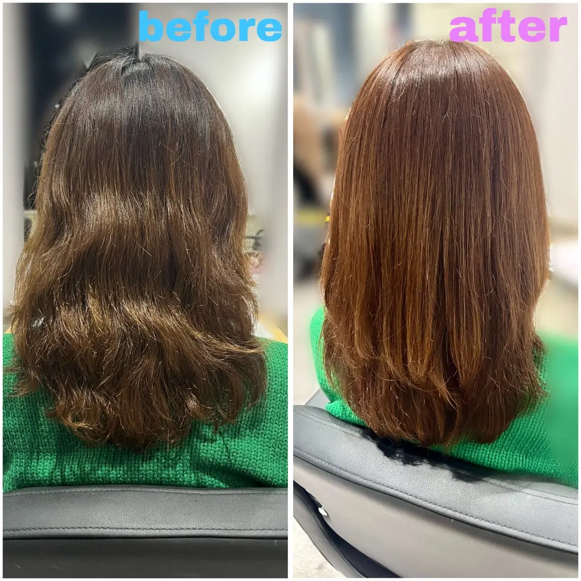 ミディアム ARMONY えりのヘアスタイル