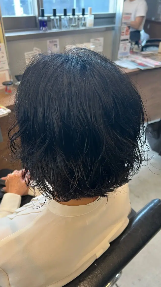 ショート カラー 黒髪 💫齋藤 ハル💫 /郡山/ヘアカラーのヘアスタイル