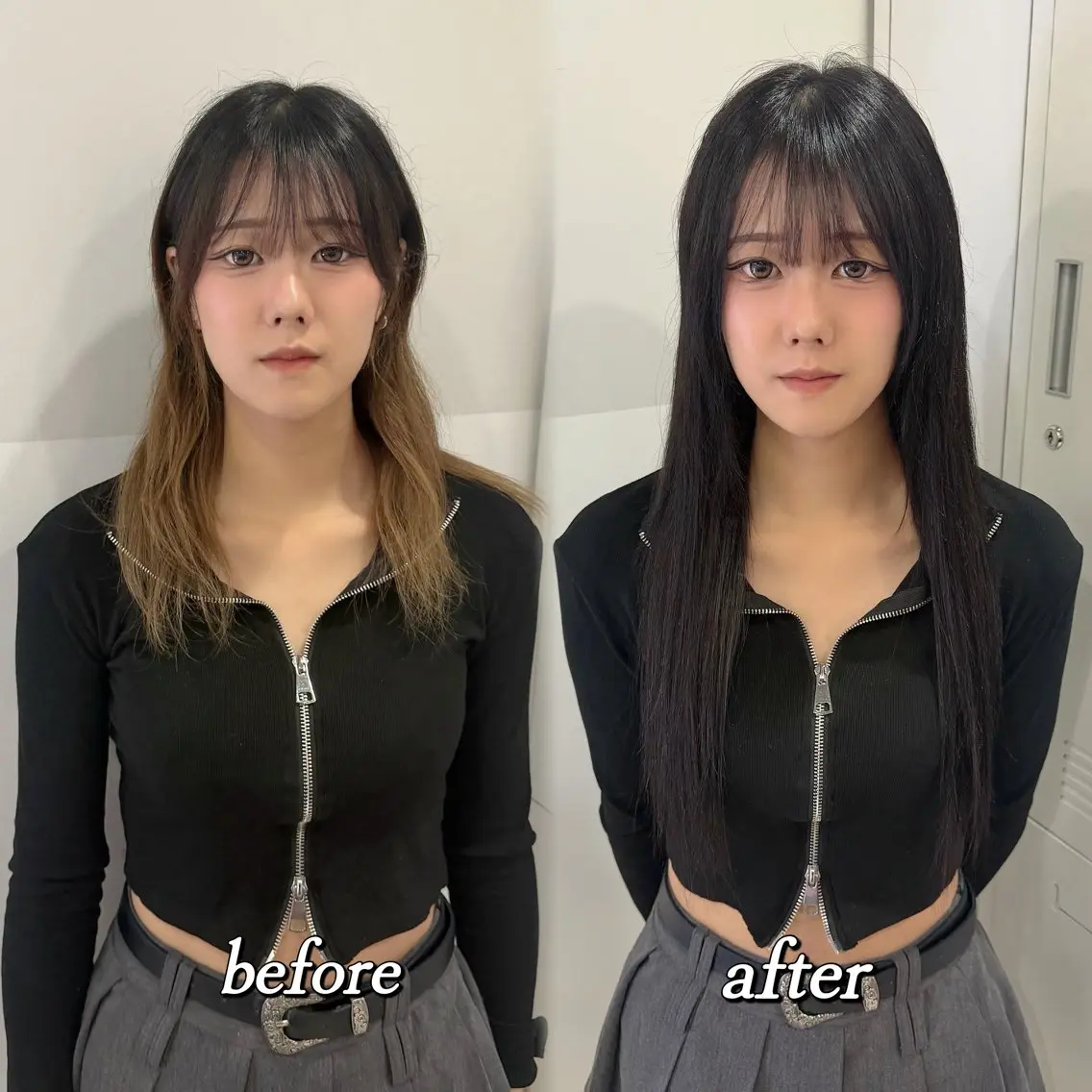 ロング エクステ 🦋REISA🦋 エクステ×ハイトーンのヘアスタイル