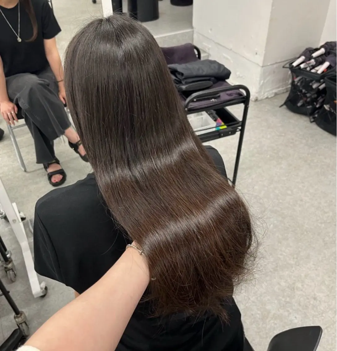 ロング カラー トリートメント 北九州/ 髪質改善/ココナのヘアスタイル