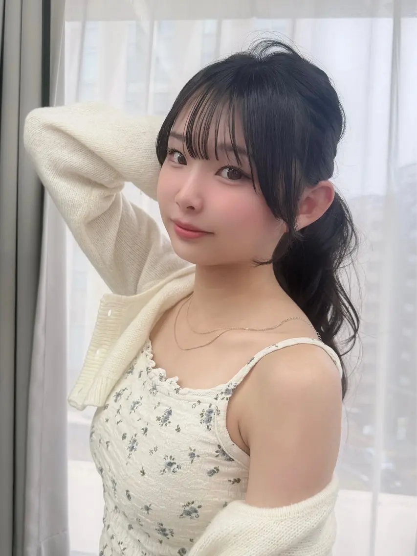 ロング カラー 韓国風ヘア レイヤーカット ヘアカラー トリートメント レイヤーカット /顔周り/和奏︎♪のヘアスタイル