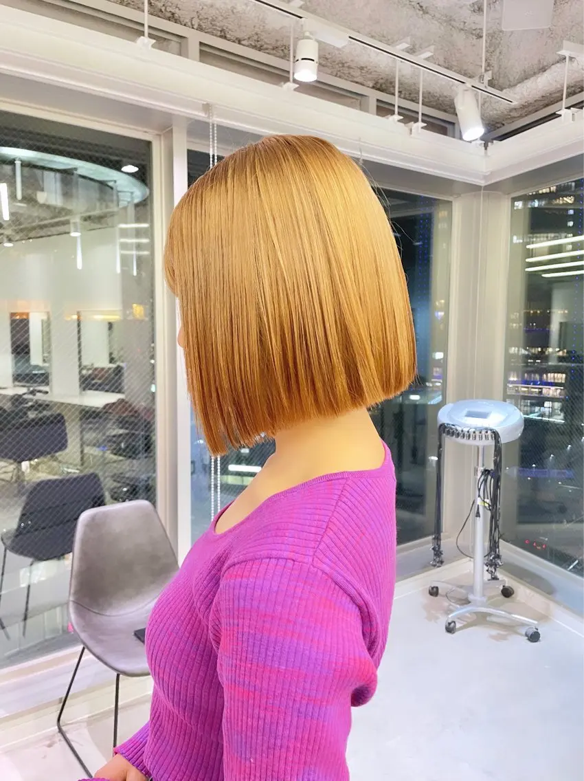 ショート カラー カット ヘアカラー トリートメント ヘアセット 🎗副店長/井上 竜 ブリーチ指名No.1のヘアスタイル