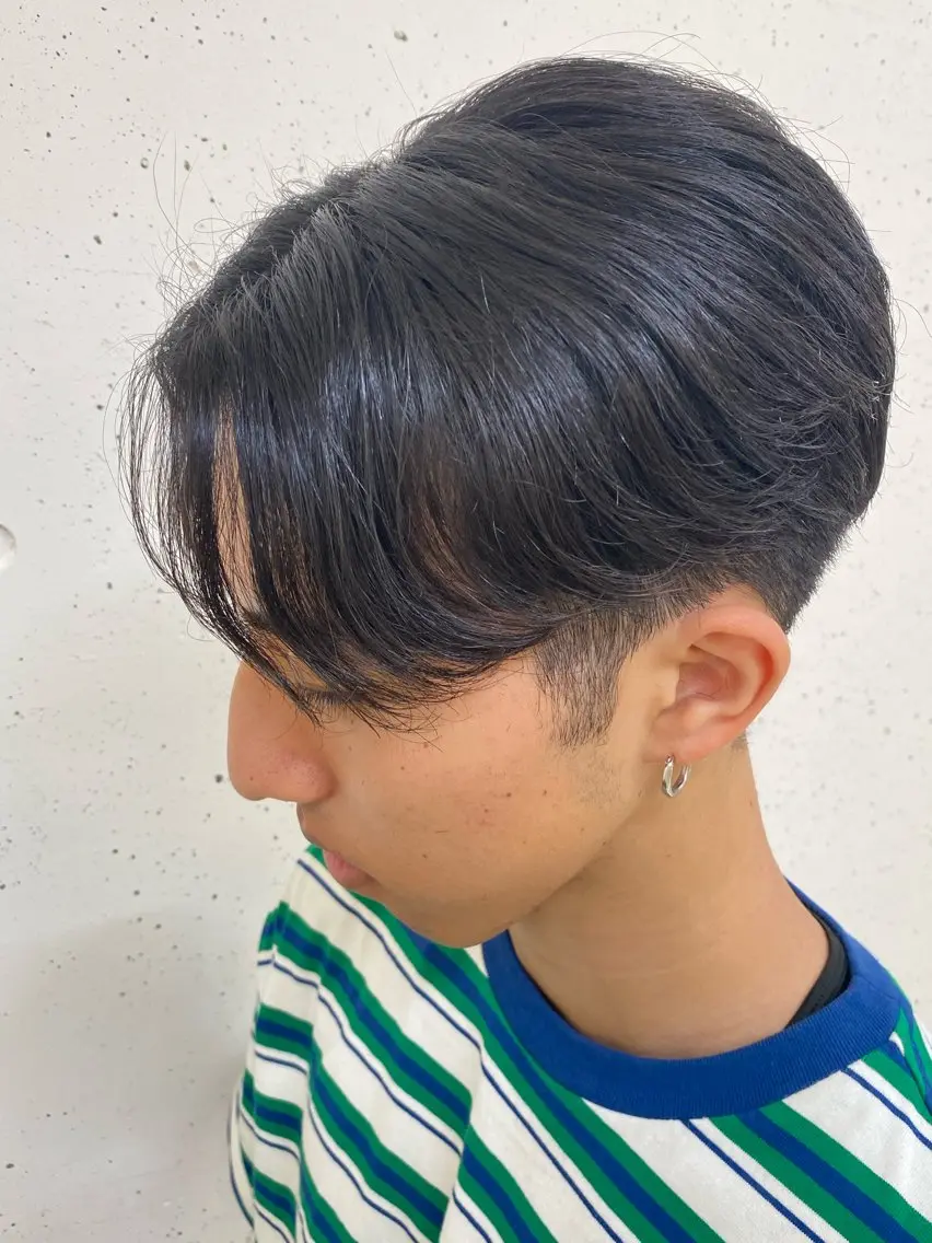 パーマ メンズ 赤嶺 毅史のヘアスタイル