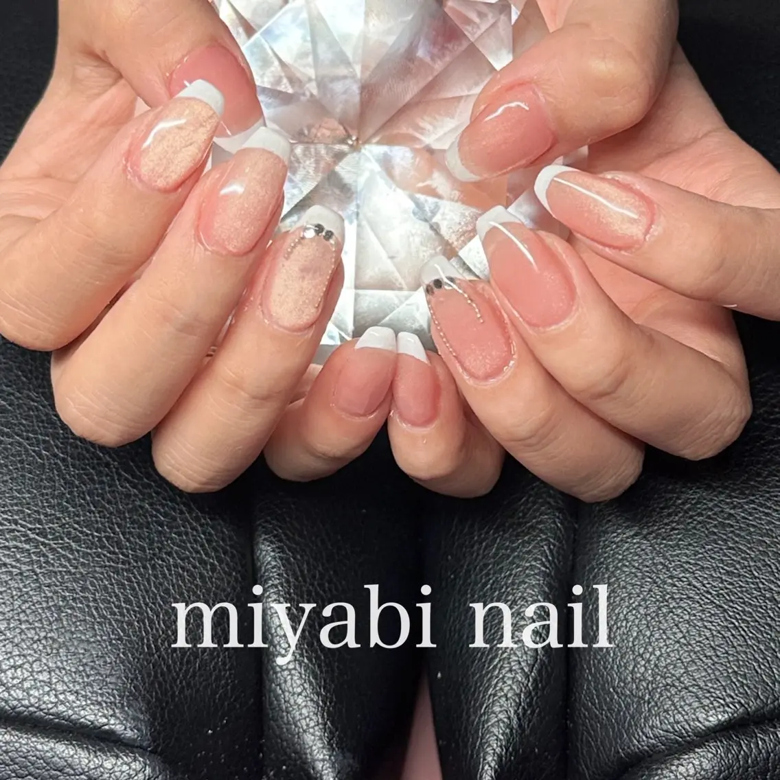 ネイル ハンドネイル miyabi nail 桂川駅近くのネイルデザイン