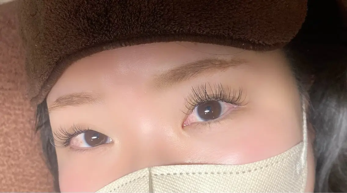 【モデル募集🌱】フラットラッシュ×パーフェクトラッシュ120本の写真