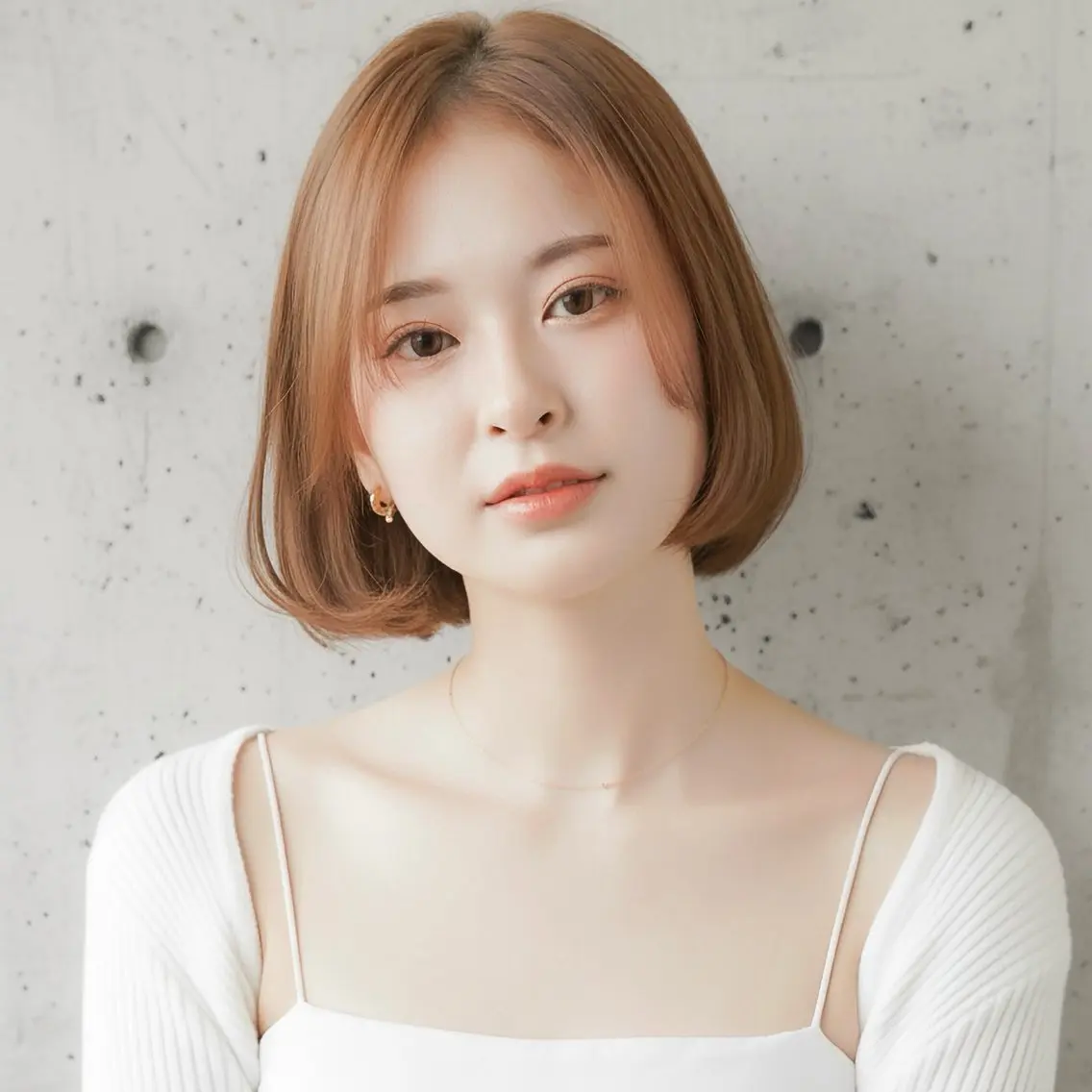 ショート カット ヘアカラー トリートメント ショート〜ミディアム 喜多司のヘアスタイル