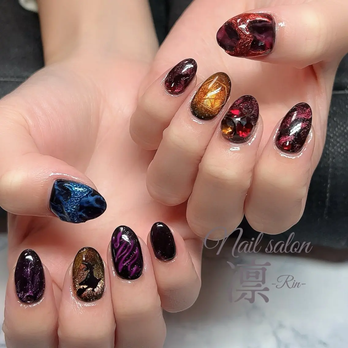 ネイル ジェルネイル private salon凛のネイルデザイン