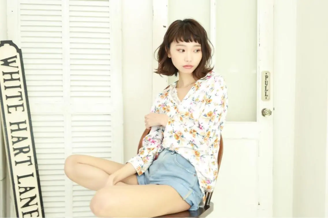 ショート 韓国ヘア🕊村上 ののこ🕊のヘアスタイル