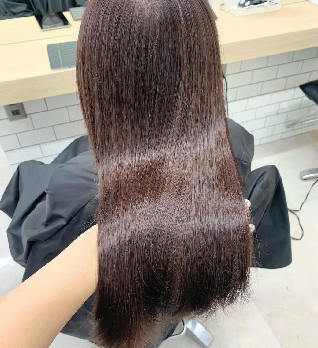 人気No.1🫧似合わせカット+髪質改善ケアカラーの写真