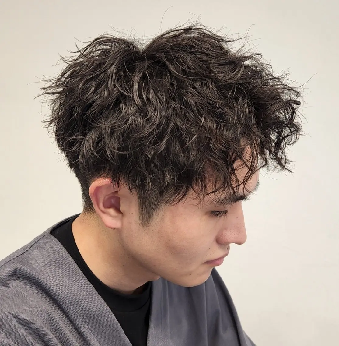 ショート パーマ メンズ 【イケメン風パーマ】 SHOFYのヘアスタイル