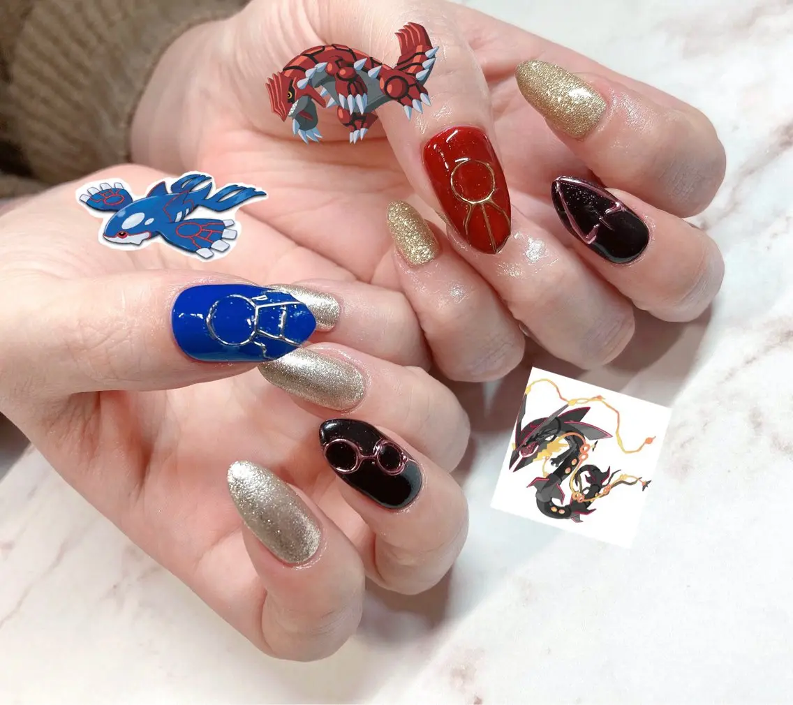 ネイル 持ち込み ハンドネイル HaRu nailのネイルデザイン