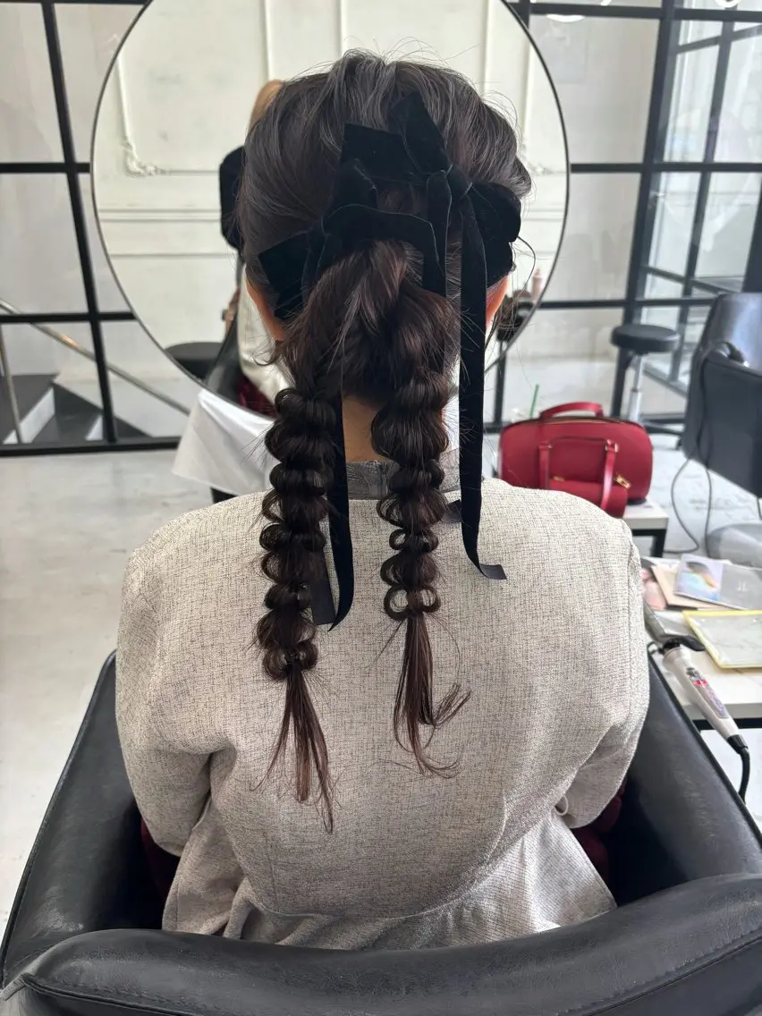 ロング MaisonHALU さくらのヘアスタイル