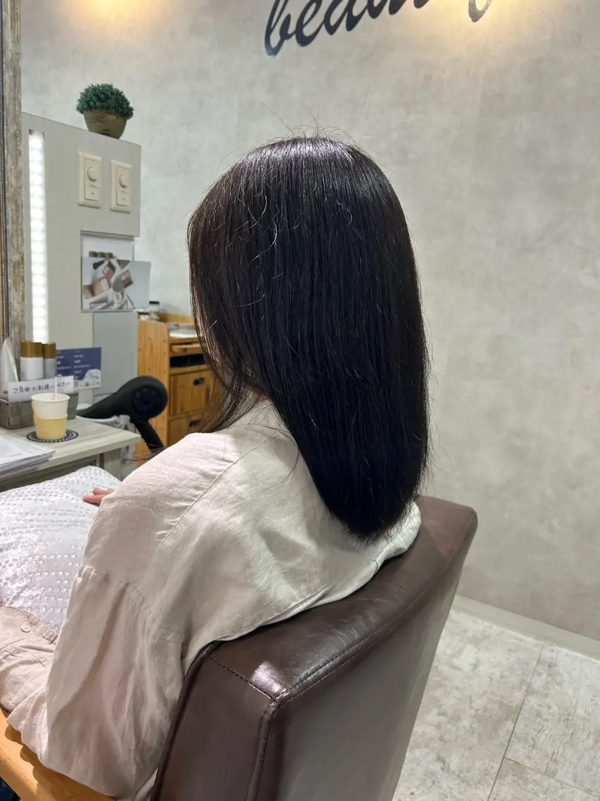 ミディアム カラー Ukezono Kodaiのヘアスタイル