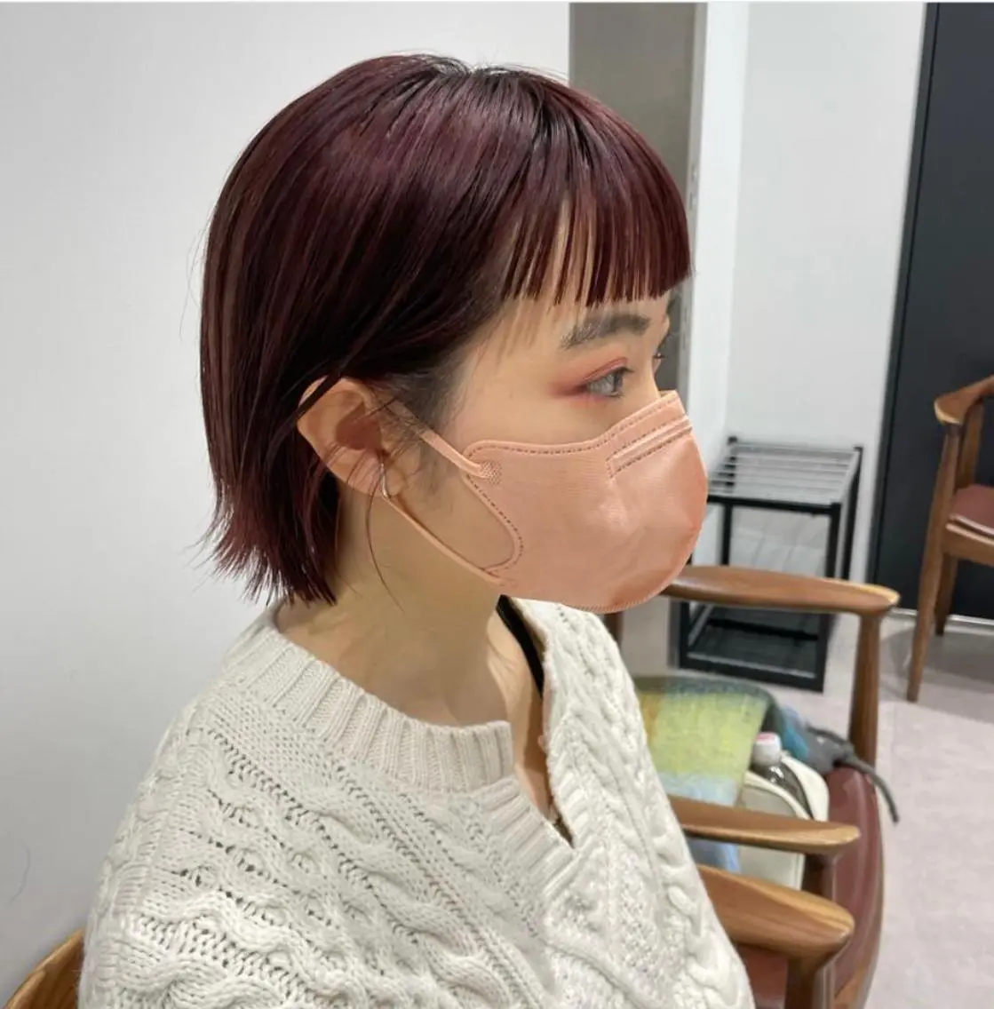 ミディアム minatsu 東京の技術を京都でのヘアスタイル
