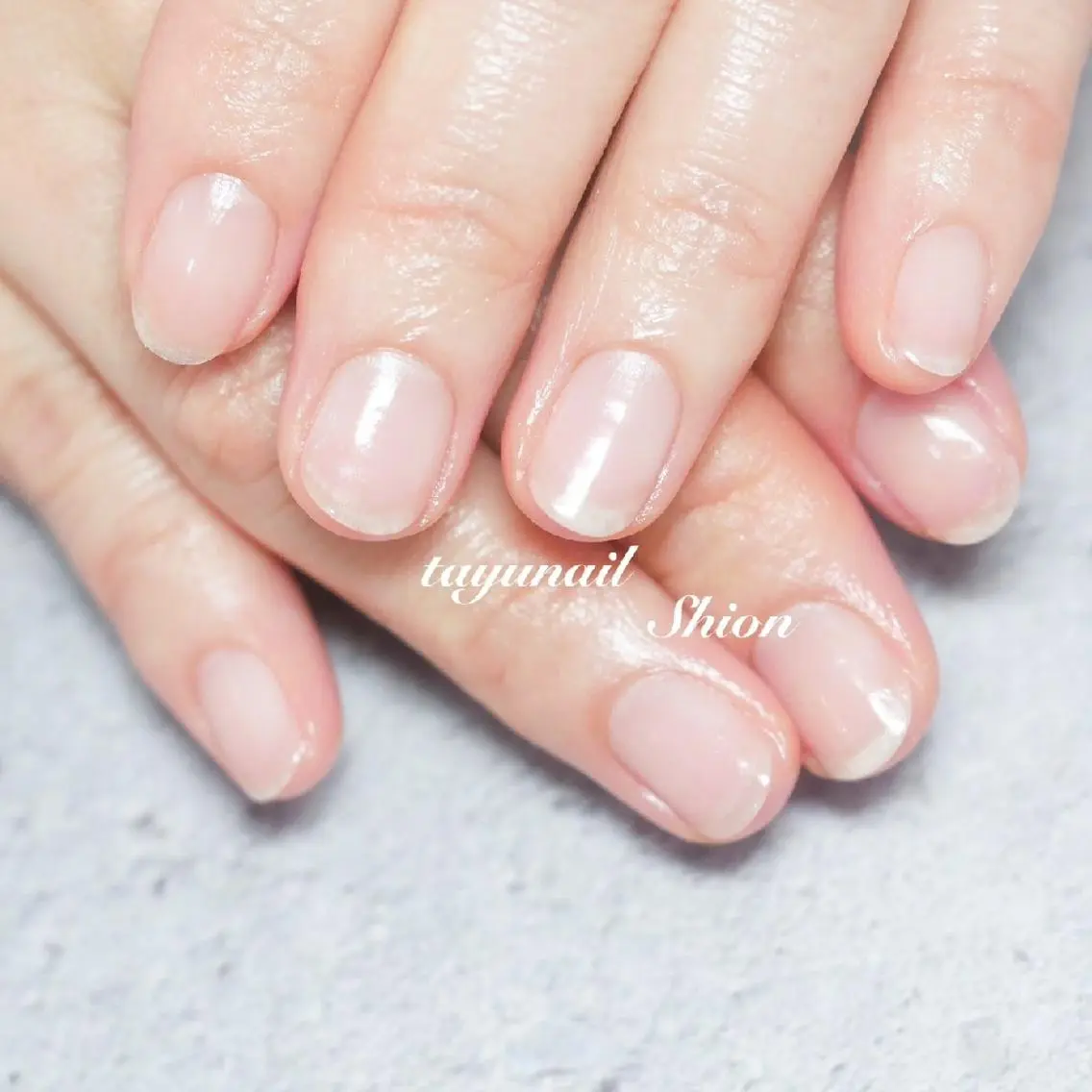 ネイル ブルー ジェルネイル パラジェル 夏ネイル ネイルサロン 【たゆnail】のネイルデザイン