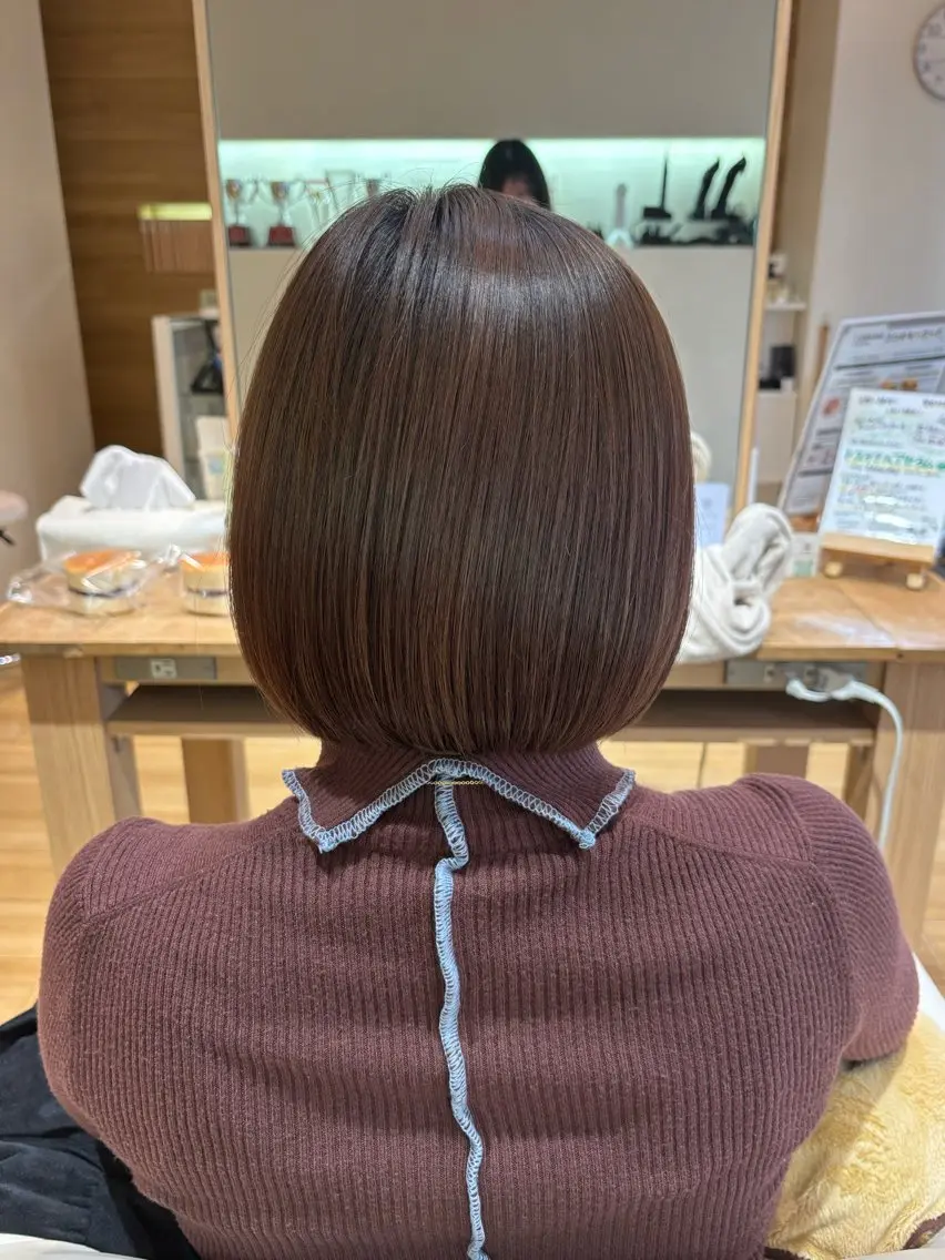 ショート ボブ 大会出場に向け予約 縮小中🙇東美杏のヘアスタイル