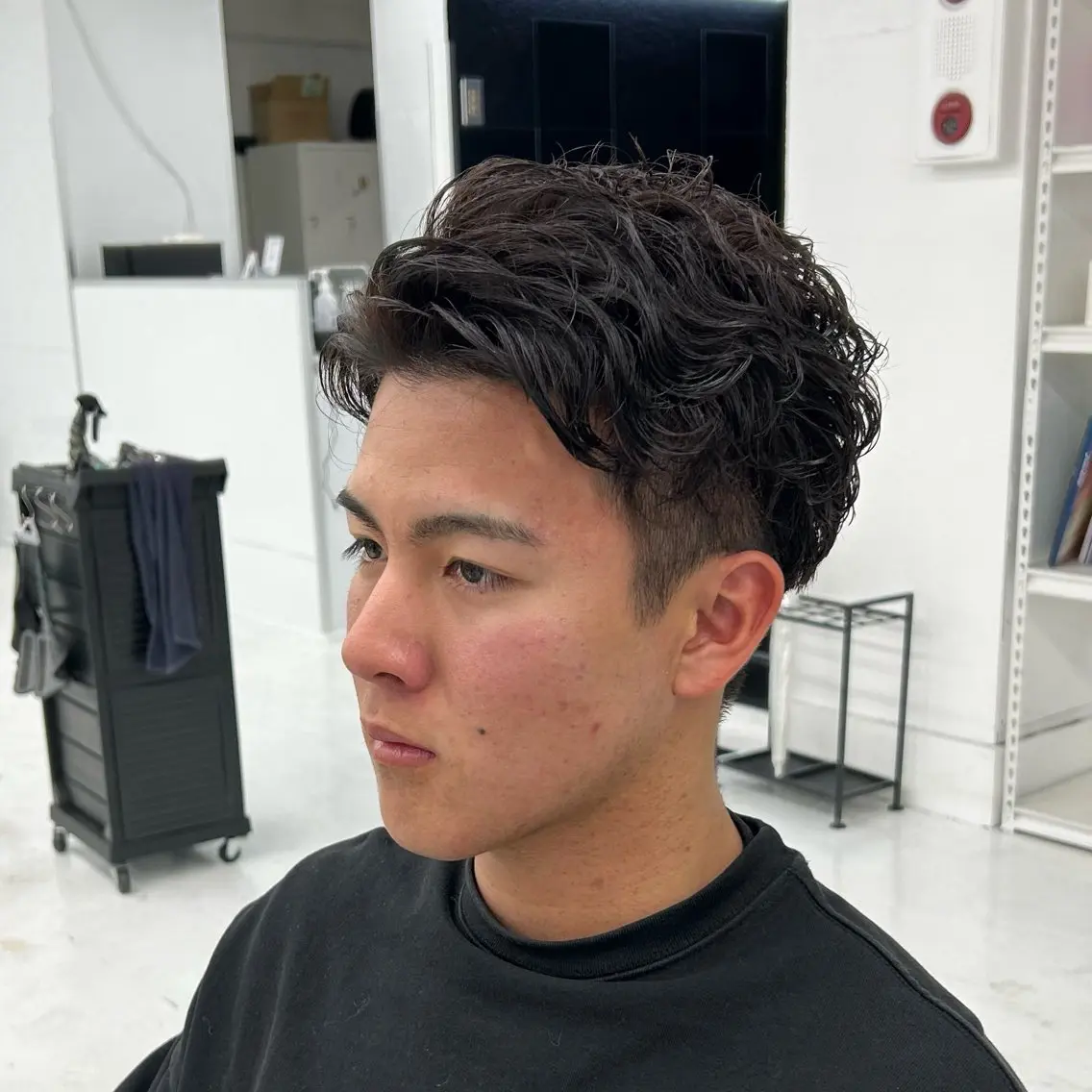 ショート パーマ メンズ メンズパーマ カット パーマ 【メンズパーマ特化】 🍏網中勇喜のヘアスタイル