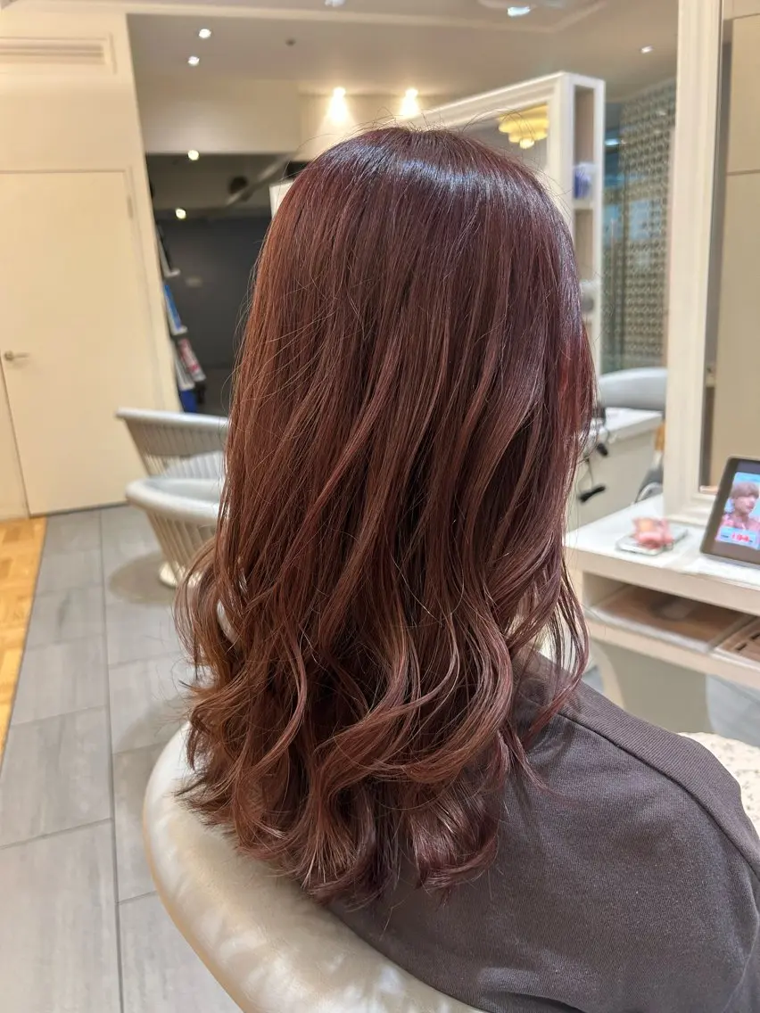 【平日限定】カラー+レイヤーカット🍒の写真