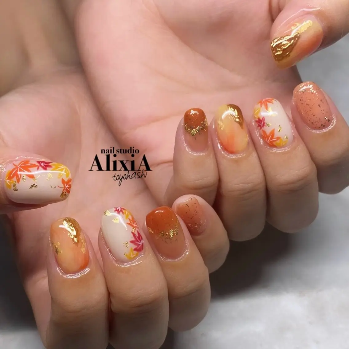 ネイル ハンドネイル AlixiA ゆみのネイルデザイン