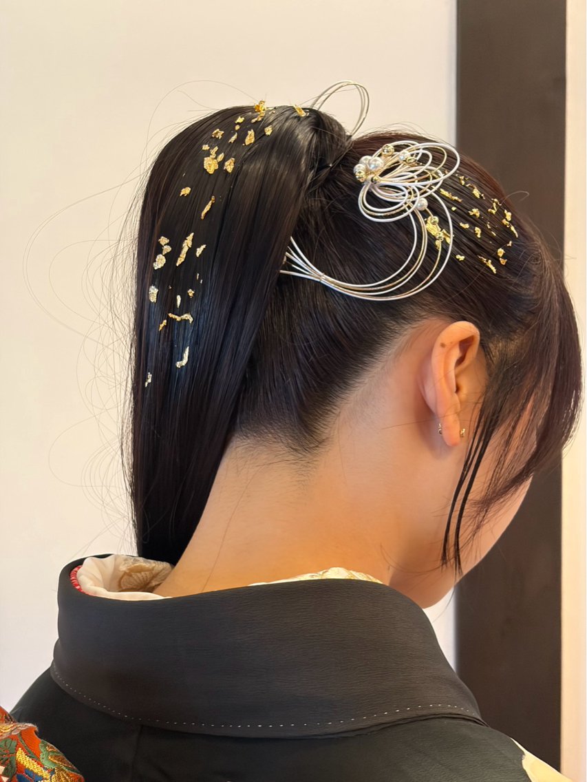 セミロング 崎口 幸人のヘアスタイル