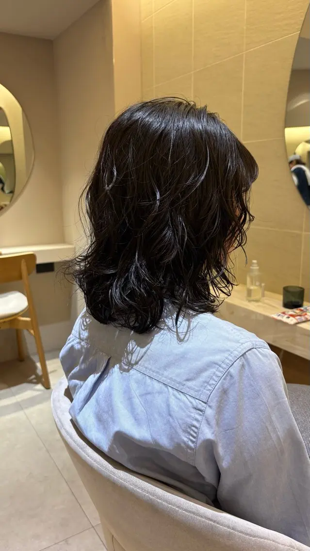 ミディアム パーマ カット パーマ 《ショートカット》 ナミのヘアスタイル