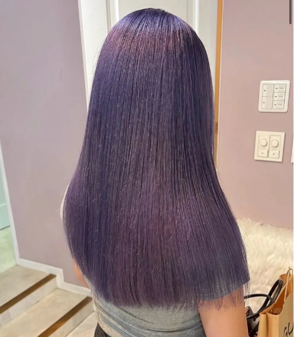 ブリーチリタッチ🎀🪄+ツヤ感カラー💎+超音波トリートメント🫧の写真
