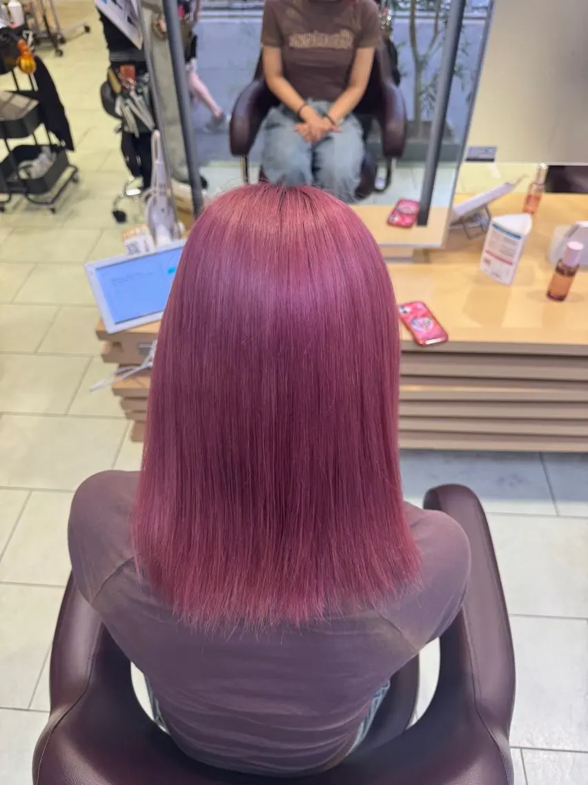 ミディアム カラー ヘアカラー トリートメント ヨウシン /再現性の高いカラーのヘアスタイル