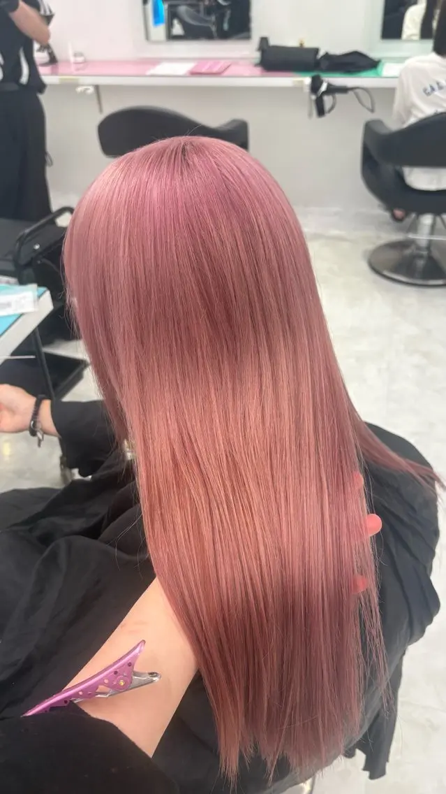 カラー ヘアカラー akari🎀🤍 ガーリーstyleのヘアスタイル