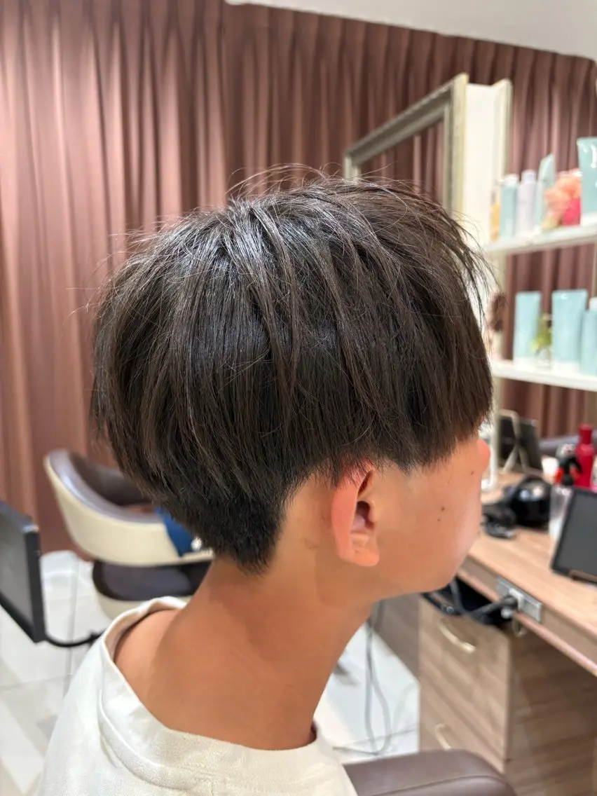 ショート メンズ 刈り上げ 縮毛矯正 当日予約可能✨ モデル募集中/金井祥のヘアスタイル